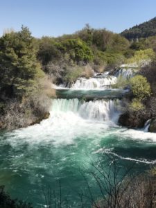 Der "Skradinski buk" Wasserfall in Krka