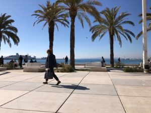 Ausblick von der Promenade von Split
