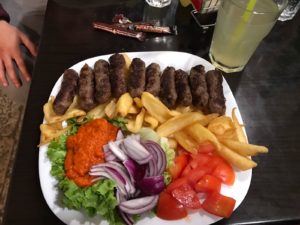 Essen in Dubrovnik: Cevapcici