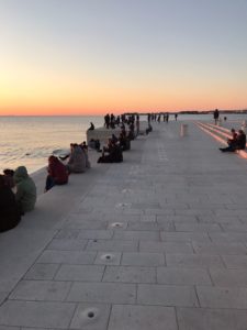 Die Meeresorgel in Zadar
